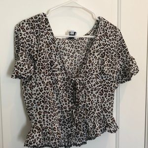 Princess Polly Leopard Print Top